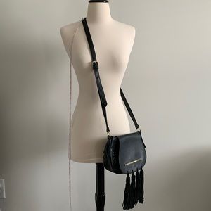 Steve Madden Leather Tassel Crossbody